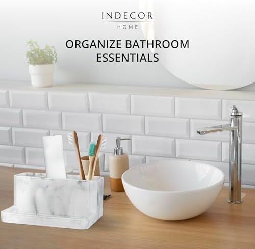 Lux 3 Compartment Vanity Organizer Durable Stylish