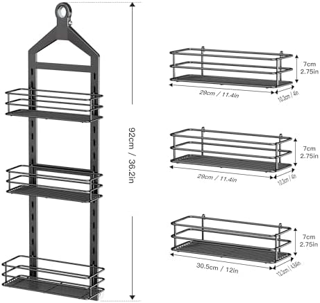 Orimade Adjustable Anti-Slip Shower Caddy