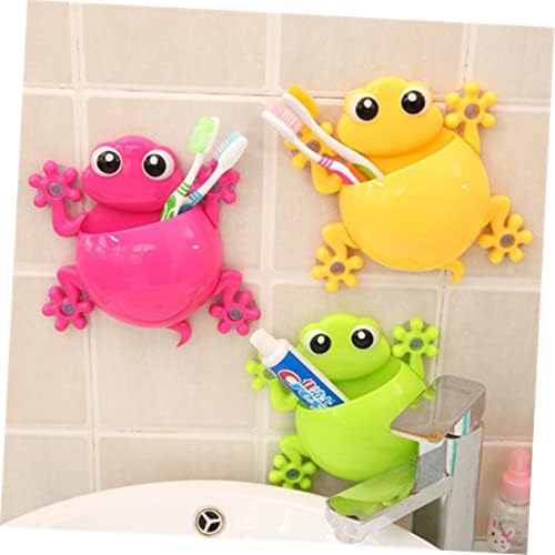 VOSAREA Suction Cup Toothbrush Holder