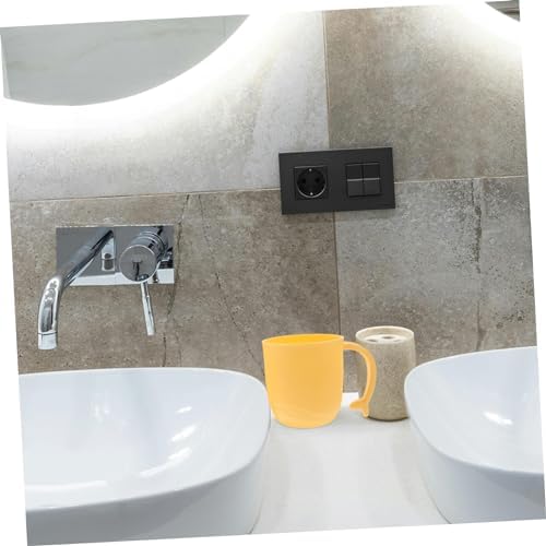 Exclusive 2Pack Dolphin Tail Handle Bathroom Cups