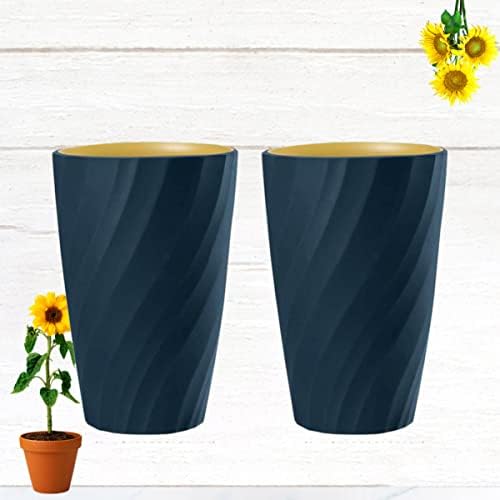 Cabinet-friendly 2-Piece Toothbrush Holder