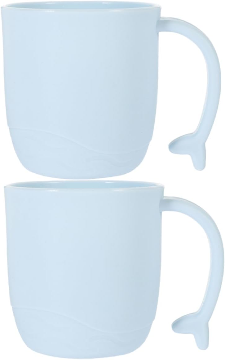 Adorable Dolphin Toothbrush Mugs for Boys Girls