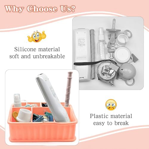 Double Drain Toothbrush Holder with Detachable Bottom by Ayehe