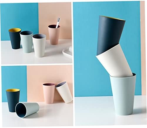 White 3-Piece TOOTHPROBRUSHING CUP HOLDER