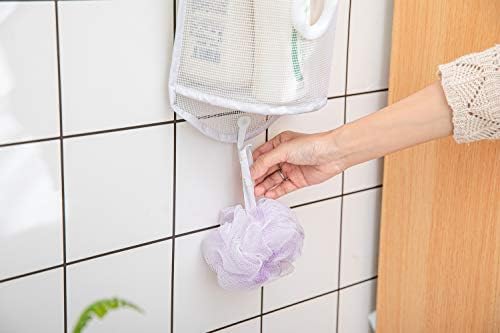ALYER Small Hanging Mesh Shower Caddy