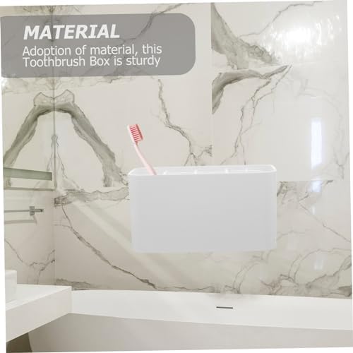 SHOWERORO Nail Organizer Toothbrush Holder