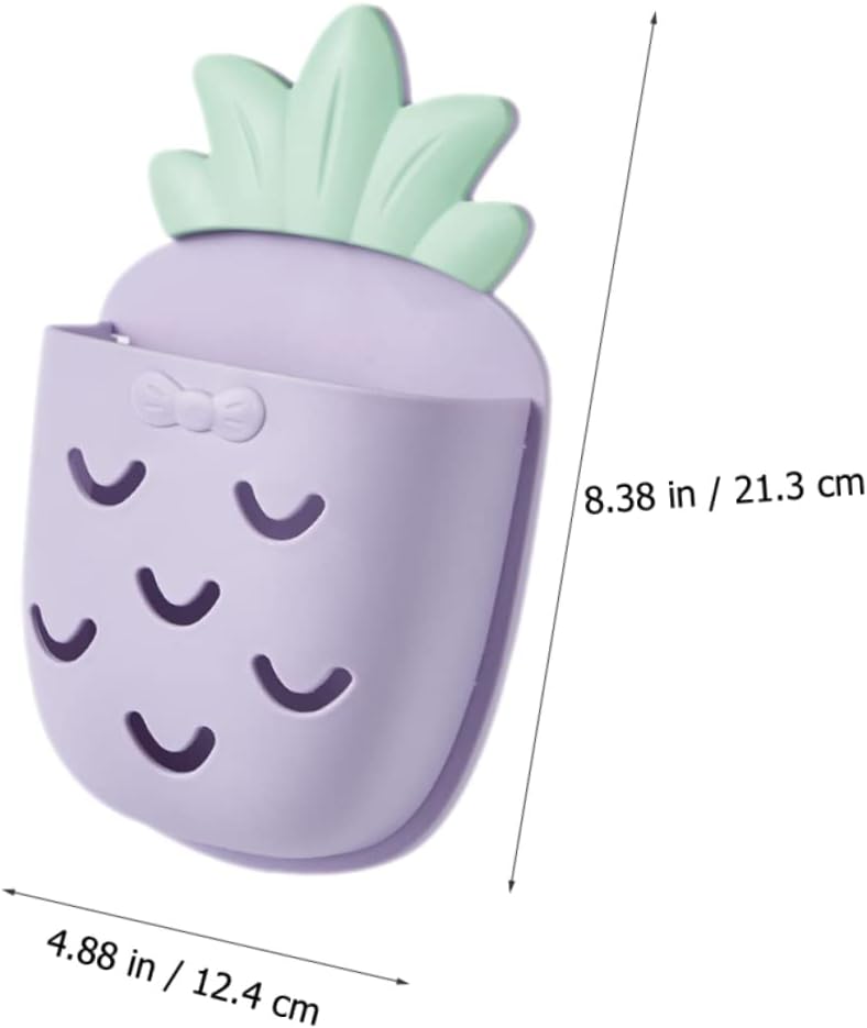 Stylish Pineapple Toothbrush Organizer