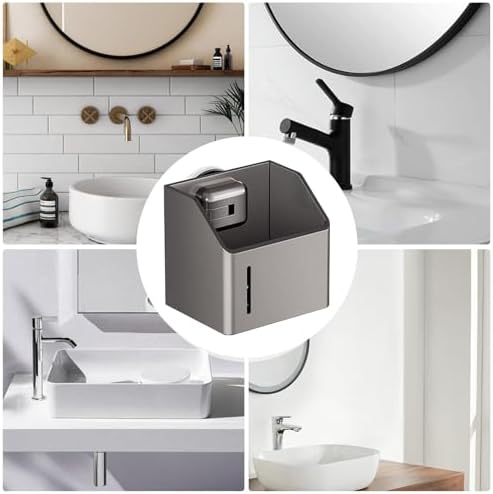 Generic Screwless Suction Shower Shelf Carbon Steel Storage for Bathroom Kitchen