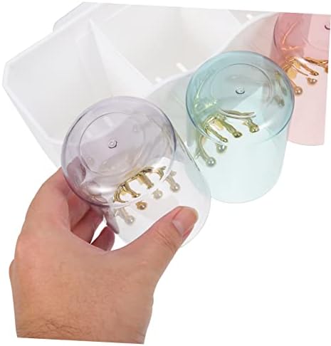 Wall Mounted Toothbrush Holder with Toothpaste Dispenser