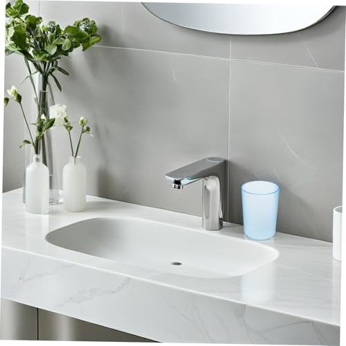 Elegant Transparent Toothbrush Cup