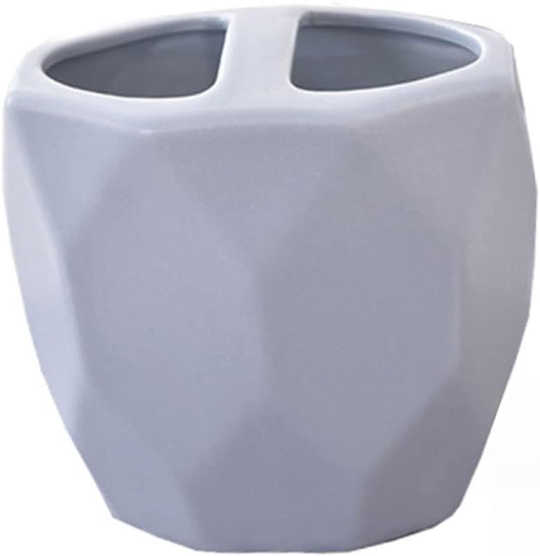 Elegant Ceramic Artistic Toothbrush Holder Modern Design Practical Stylish for your Bathroom