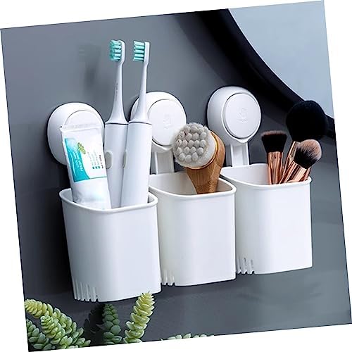Luxshiny Wall-Mounted Toothbrush Holder