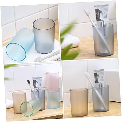 Ciieeo 5pcs Bathroom Mug Suction Cups Holder