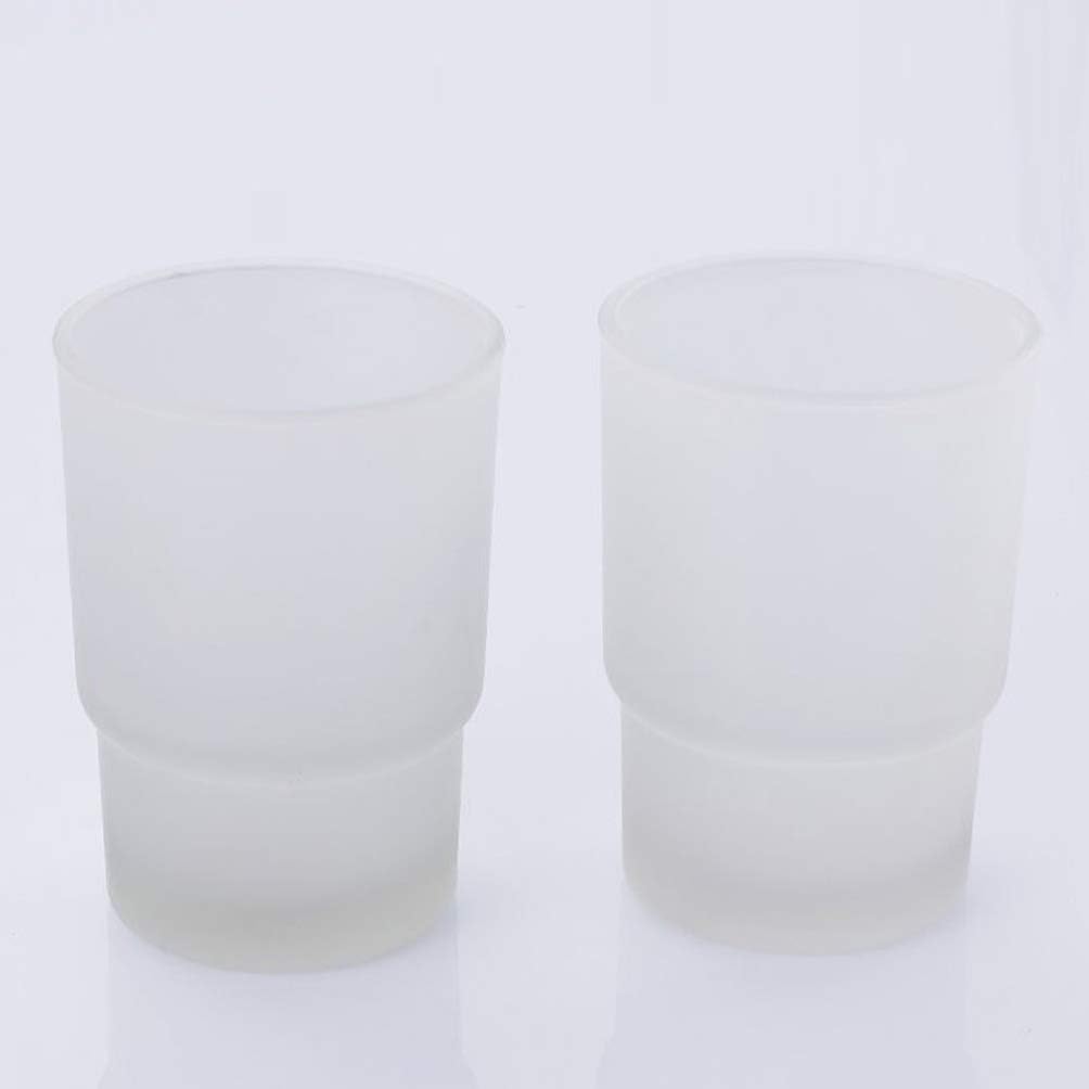 Alipis Wall Mounted Toothbrush Holder with Cup and Toothpaste Rack