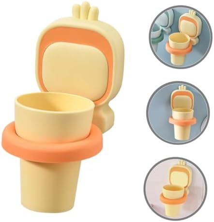 Cute and Easy Toothbrush Holder for Kids in Bathroom