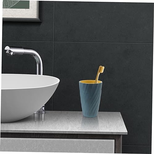 Cabilock Double-Handled Reusable Toothbrush Tumbler