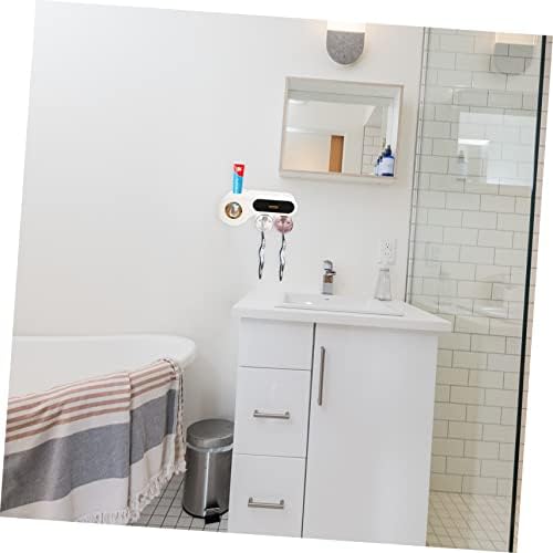 Multi-Use Wall-Mounted Organizer for Toothbrushes More
