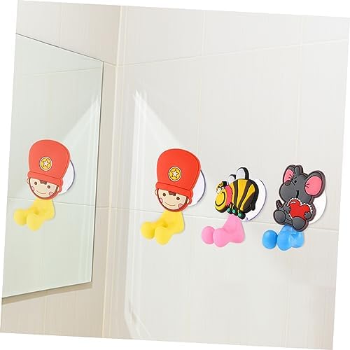 Ciieeo Cute Animal Toothbrush Holder with Suction Cup for Kids