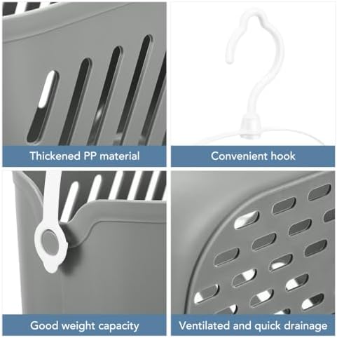 Luxshiny Wall-Mounted Storage Basket