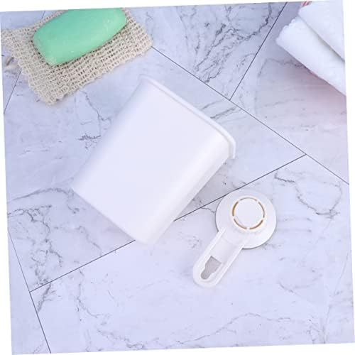 ABOOFAN Wall-Mounted White Toothbrush Holder Easy to Install
