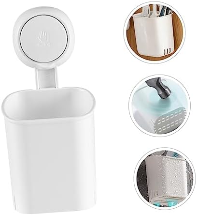 Luxshiny Wall-Mounted Toothbrush Holder