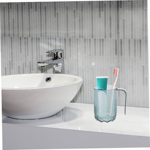 3-Piece Nordic Reusable Mouthwash Toothbrush Holders
