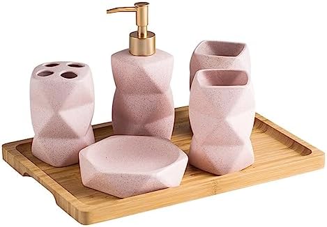 Compact Multi-Purpose Bathroom Accessory Set