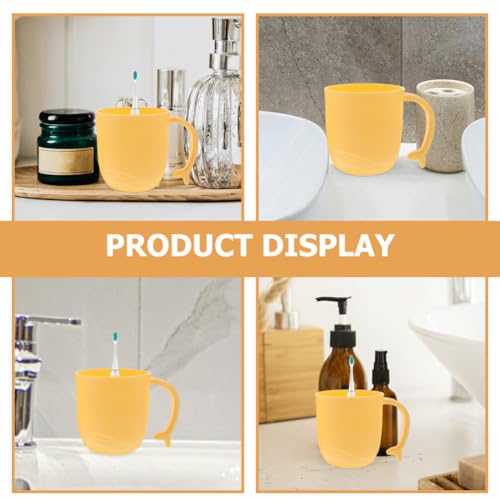 UPKOCH 3-Pack Dolphin Tail Oral Care Storage Cups