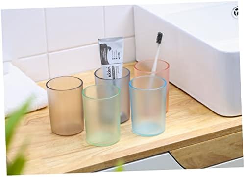 Mobestech Transparent Toothbrush Cup for Adults