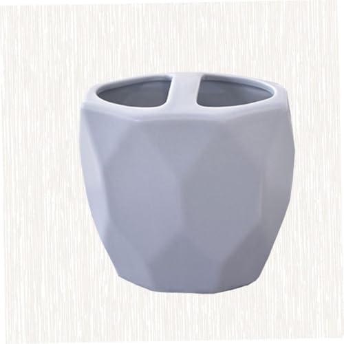 Elegant Ceramic Artistic Toothbrush Holder Modern Design Practical Stylish for your Bathroom