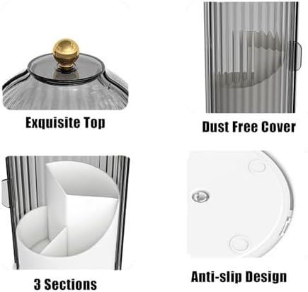 Slide Lid Toothbrush Holder