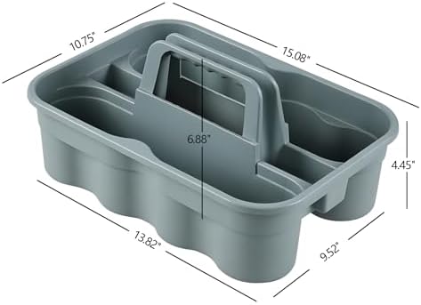 Versatile Cleaning Caddy with Handle for Small Spaces
