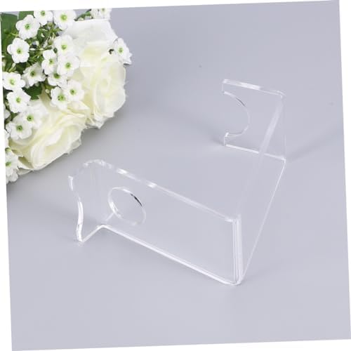 SOLUSTRE Minimalist Acrylic Toothbrush Holder