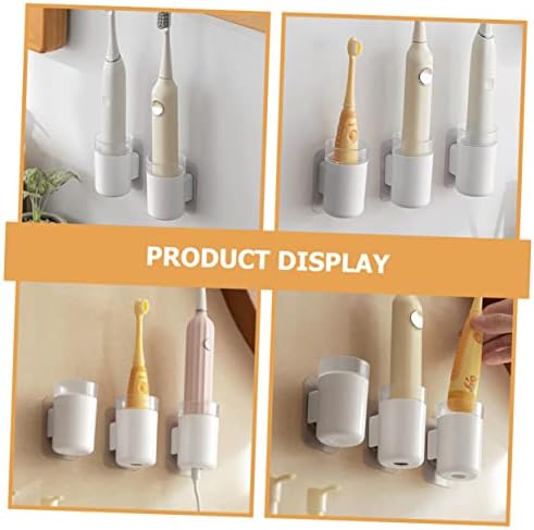 ABOOFAN Wall-Mounted Electric Toothbrush Holder