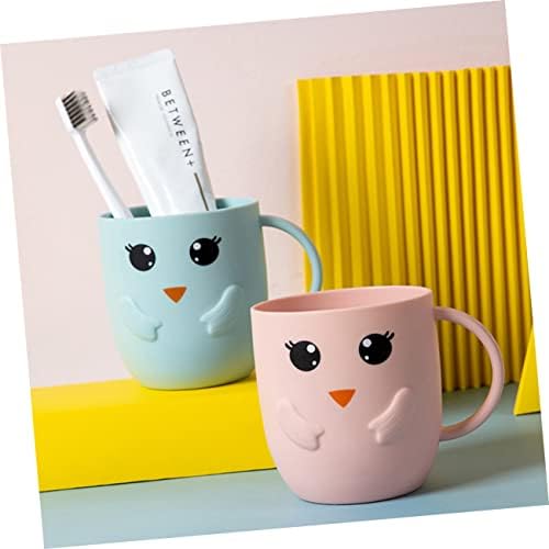 Cabilock Multipurpose Toothbrush Cup with Frosted Design