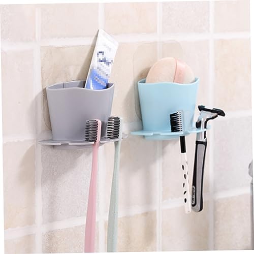 Toothpaste Holder with Suction Cup for Bathroom Wall