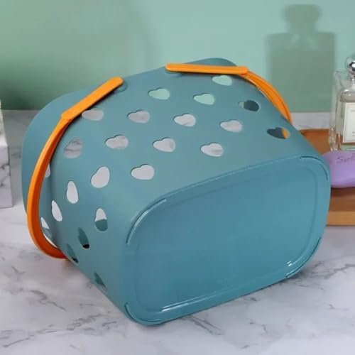 Portable Plastic Storage Basket Shower Tote Organizer Bin
