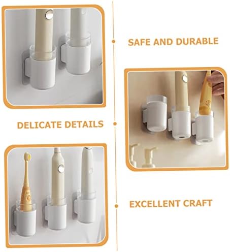 ABOOFAN Wall-Mounted Electric Toothbrush Holder