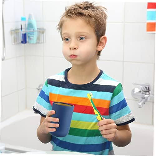 Zerodeko 4-Piece Reusable Toothbrush Tumbler Set