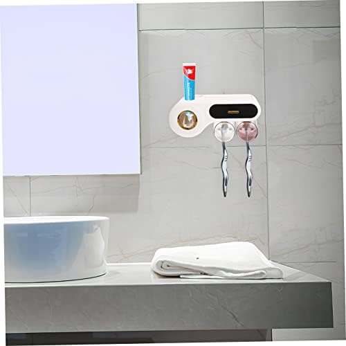 Yardenfun Wall Mounted Bathroom Organizer with Cup Storage