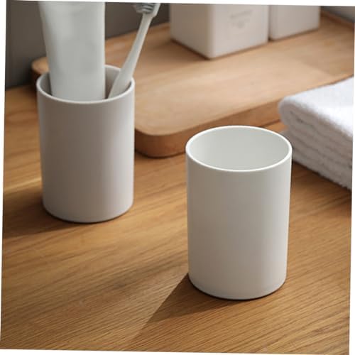 2-Piece Bathroom Toothbrush Mouthwash Cups for Reusable Travel