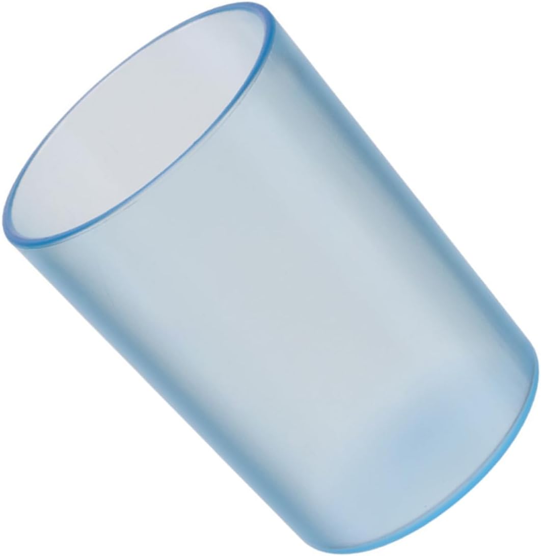 Transparent Toothbrush Cup Water Mug for Bathroom Elegant Sturdy Design