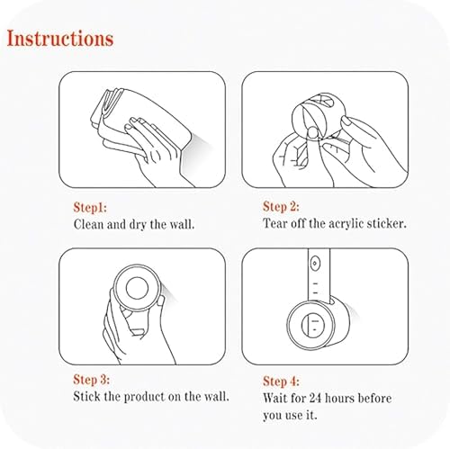 TALTAW Electric Toothbrush Wall Holder Space-Saving Maze for Bathroom