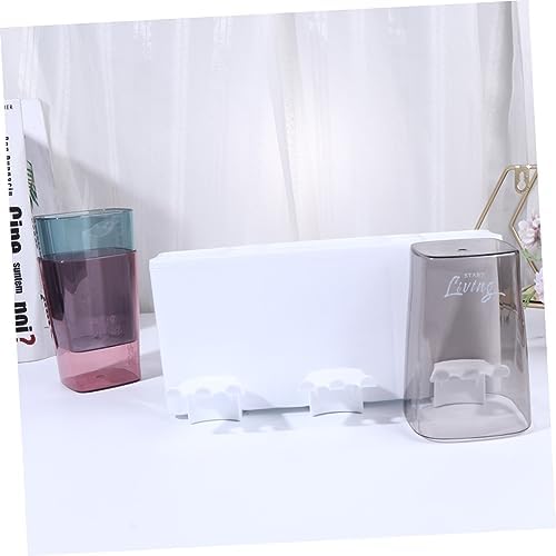 Amosfun Heavy Duty Wall-Mounted Toothbrush Holder