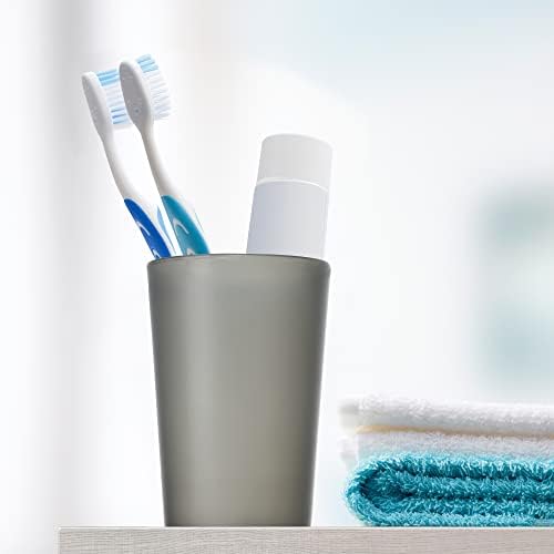 2-Pack PP Toothbrush Tumbler Set