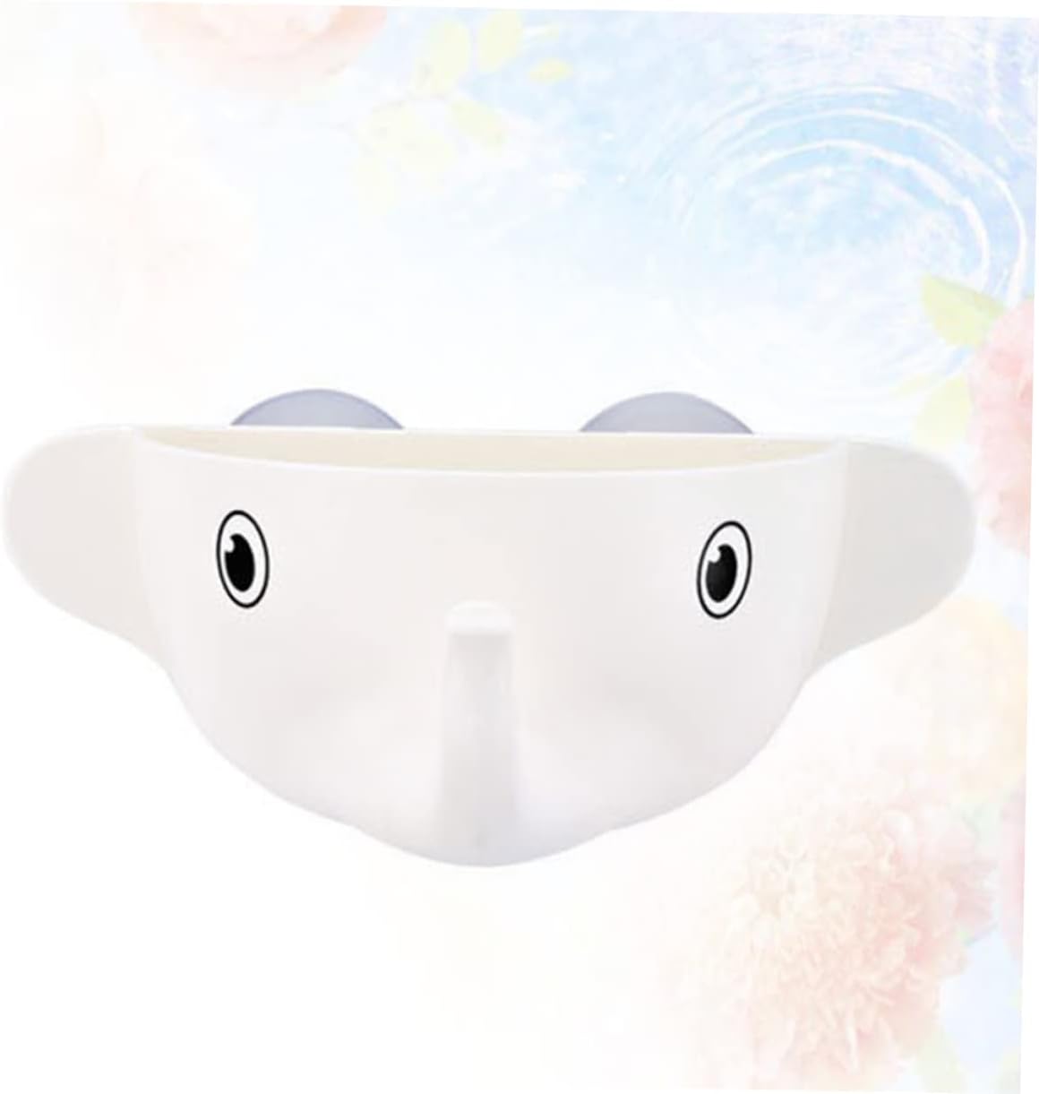 Cartoon Elephant Toothbrush Organizer - Mountable Bathroom Holder for Kids Adults