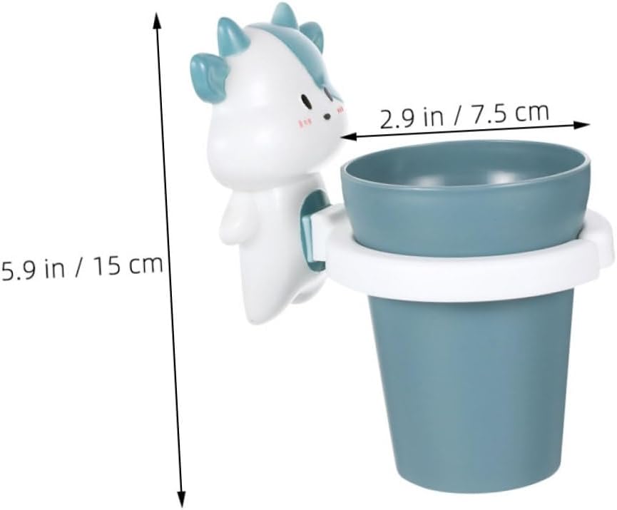 Cute Cartoon Toothbrush Holder Set for Boys and Girls