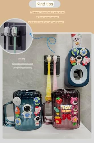 Automatic Toothpaste Dispenser for Kids 3 Piece Set