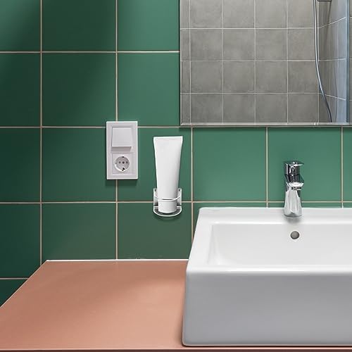 Stainless Steel Wall-Mounted Toothpaste Holder