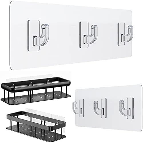 Strong Adhesive 2-Pack Replacement for Shower Caddy